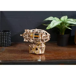 Maquette en bois : Dirigeable mécanique Steampunk - Ugears