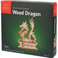 Maquette en bois : Dragon en 1:1 - Ugears
