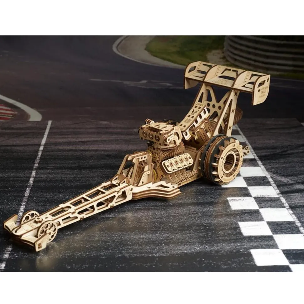Maquette en bois : Dragster Top Fuel - Ugears