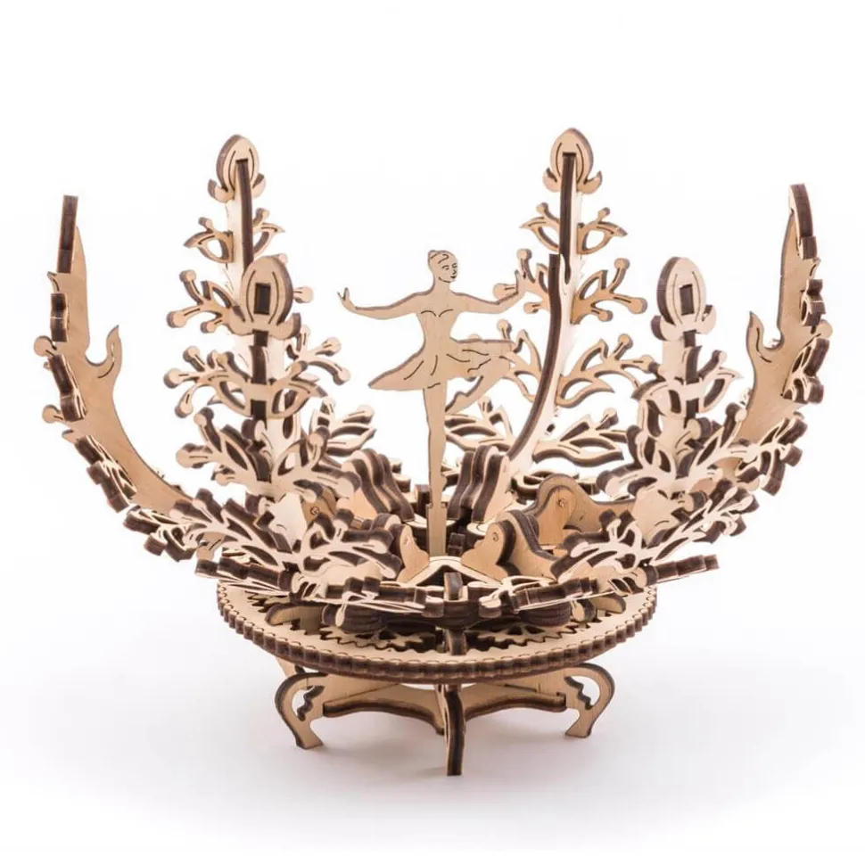 Maquette en bois : Fleur mécanique - Ugears