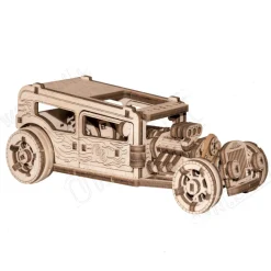 Maquette en bois : Hot Rod - Wooden City