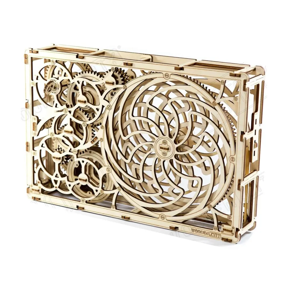 Maquette en bois : Image cinétique - Wooden City