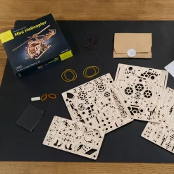 Maquette en bois : Mini Helicoptere - Ugears