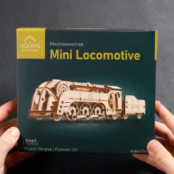 Maquette en bois : Mini Locomotive - Ugears