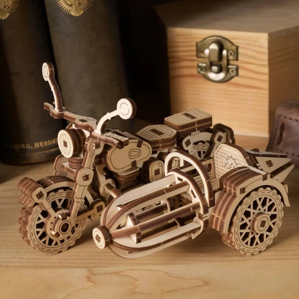 Maquette en bois : moto volante de Hagrid : Harry Potter - Ugears