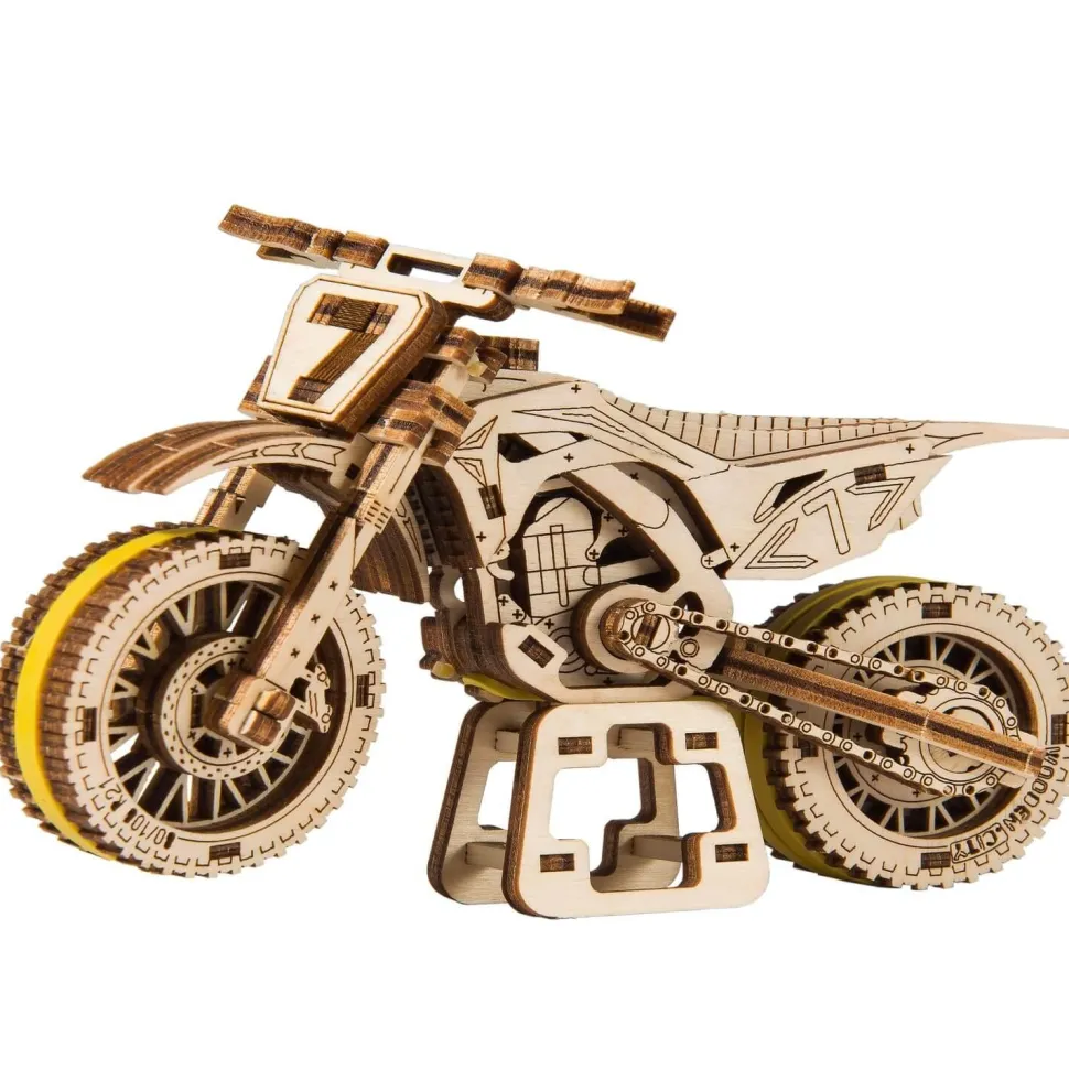 Maquette en bois : MotoCross - Wooden City
