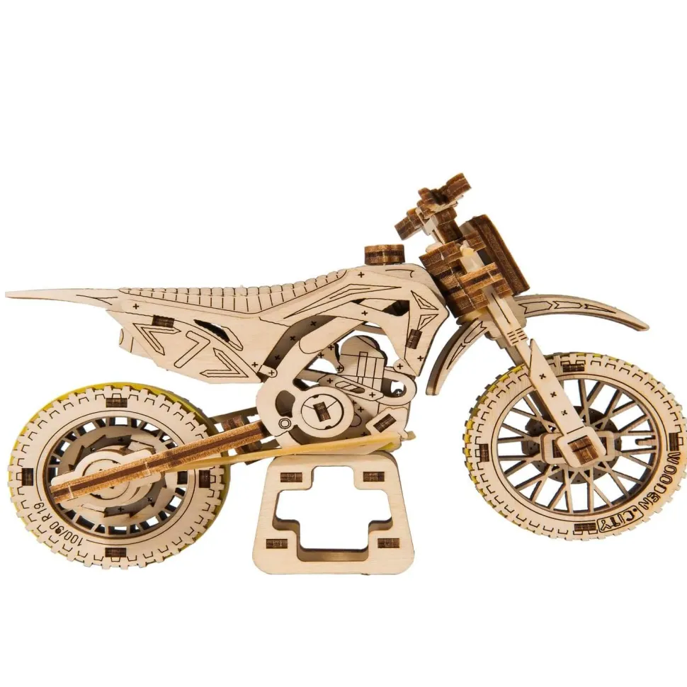 Maquette en bois : MotoCross - Wooden City