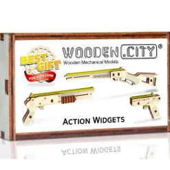 Maquette en bois : petits pistolets - Wooden City