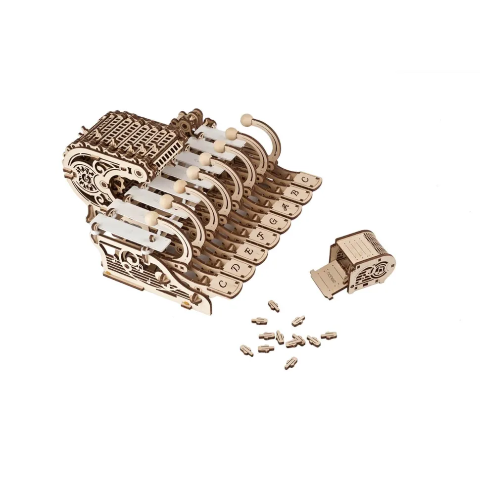 Maquette en bois : Piano Célesta mécanique - Ugears