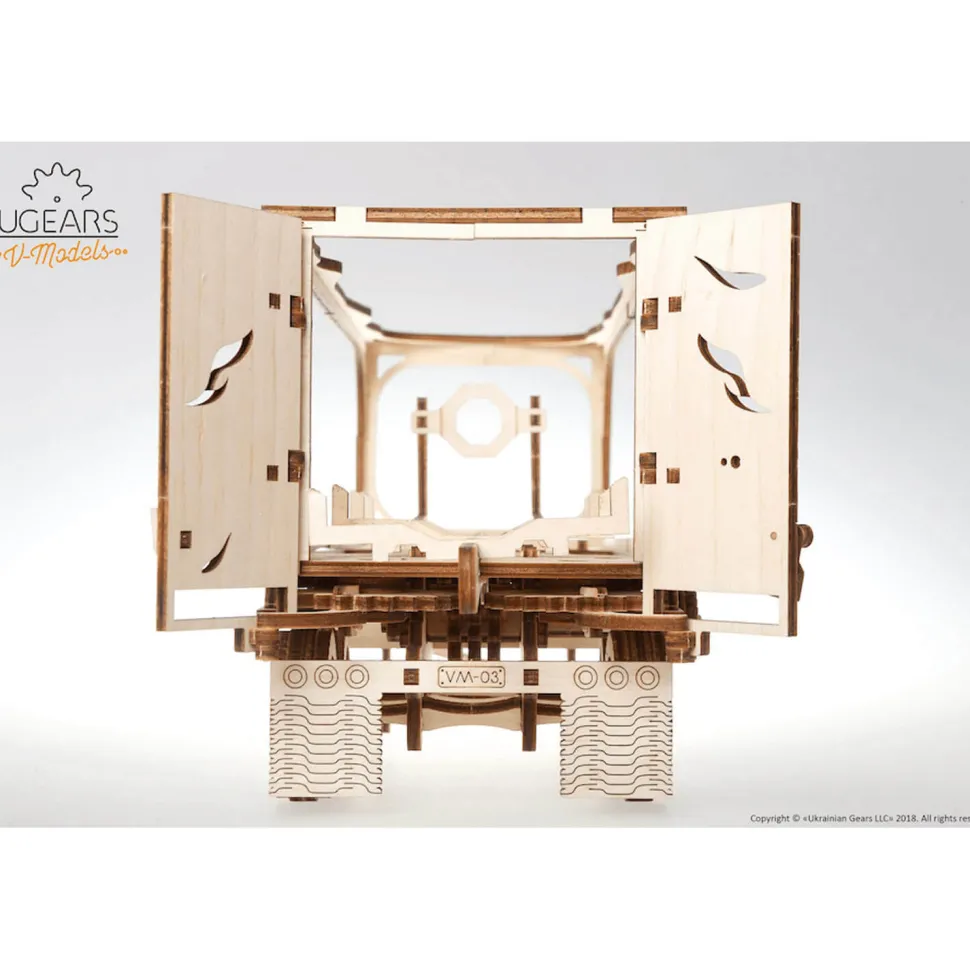 Maquette en bois : Remorque Poids-Lourd - Ugears
