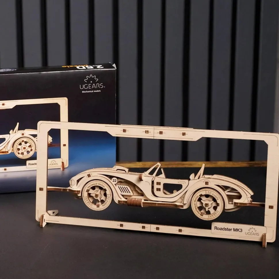 Maquette en bois : Roadster MK3 - Ugears
