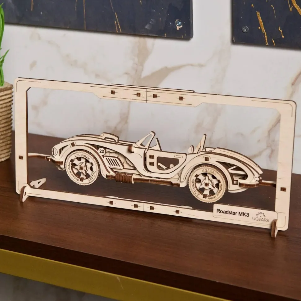 Maquette en bois : Roadster MK3 - Ugears