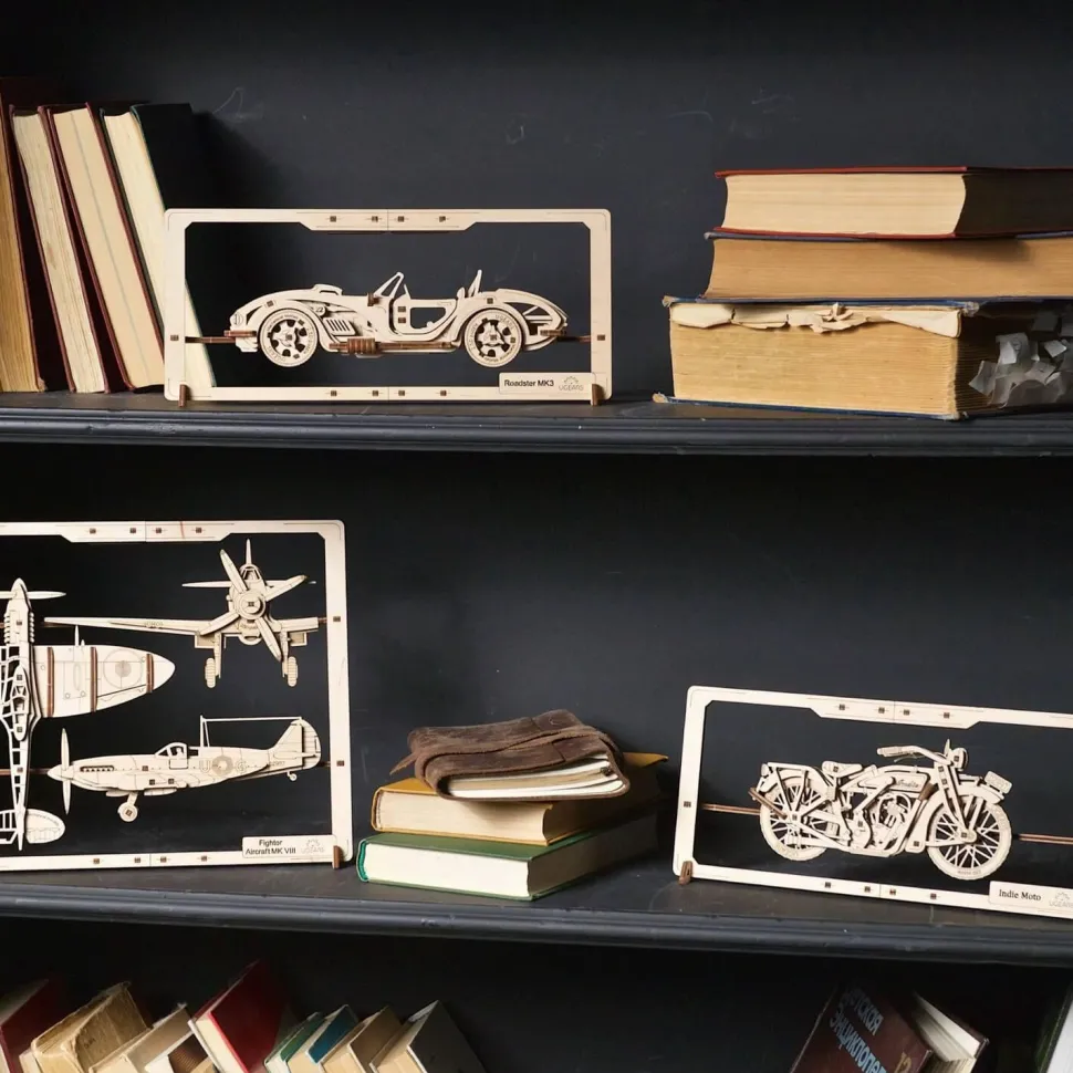 Maquette en bois : Roadster MK3 - Ugears