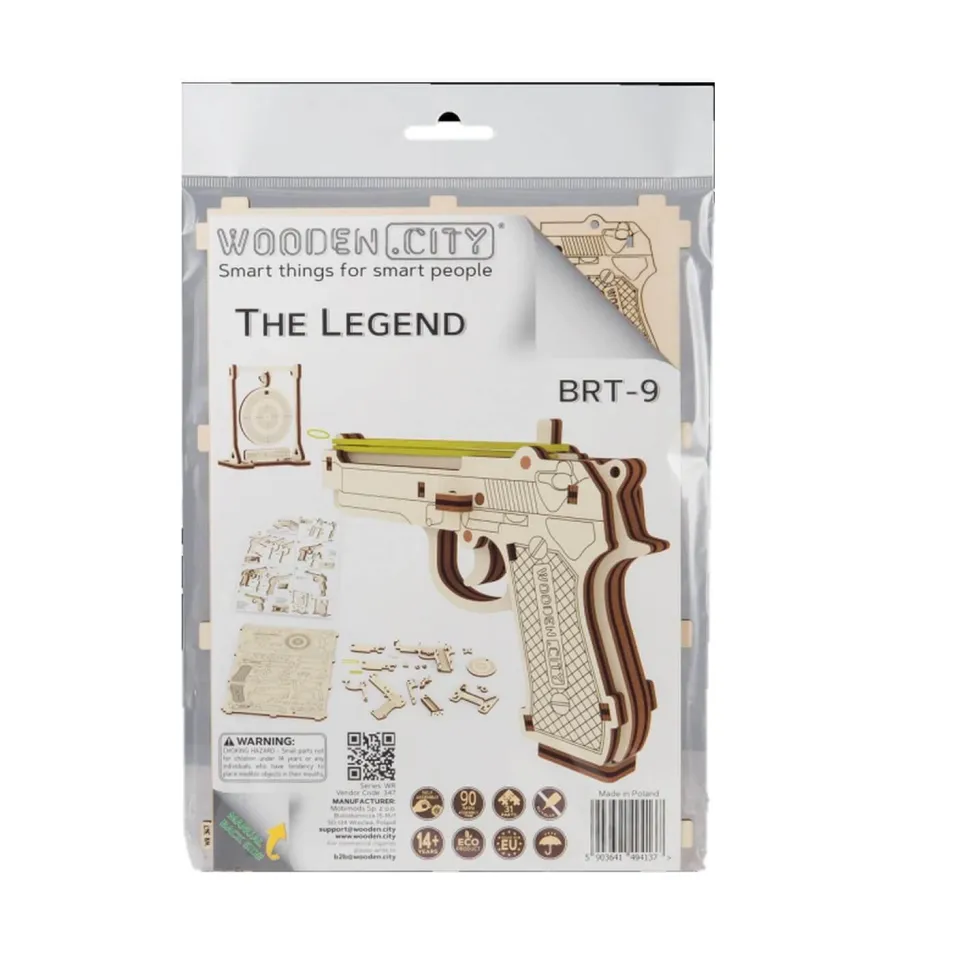 Maquette en bois : The Legend BRT-9 - Wooden City