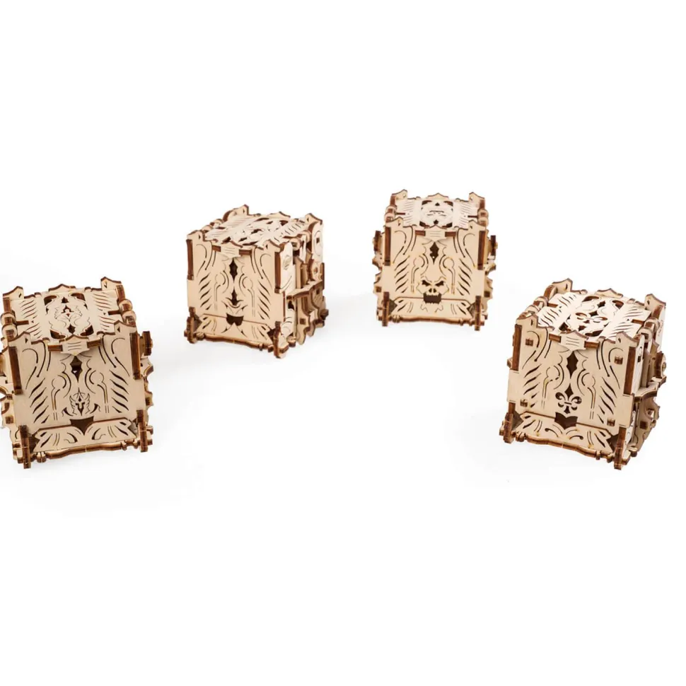 Maquette en bois : Tour de dés - Ugears