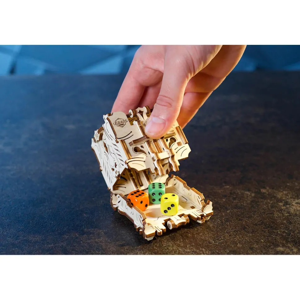 Maquette en bois : Tour de dés - Ugears