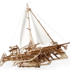 Maquette en bois : Trimaran Merihobus, modèle mécanique - Ugears