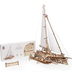 Maquette en bois : Trimaran Merihobus, modèle mécanique - Ugears