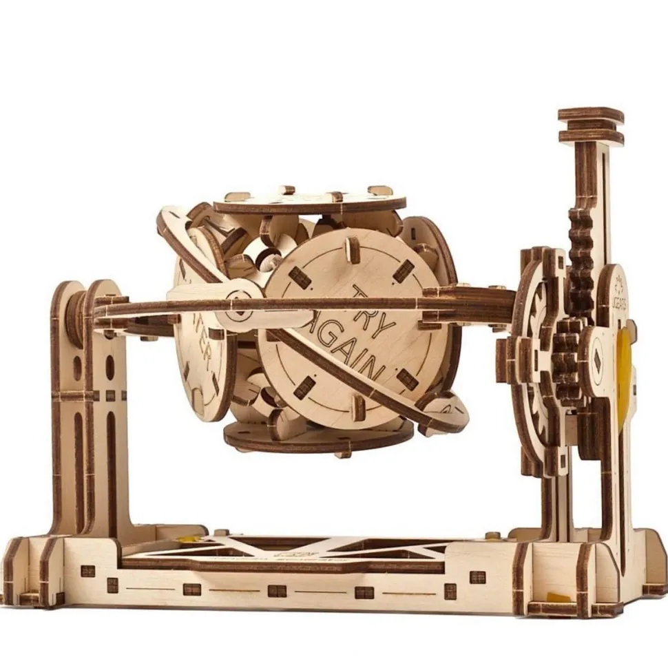 Maquette en bois : Ugears Stem Lab : Générateur aléatoire - Ugears