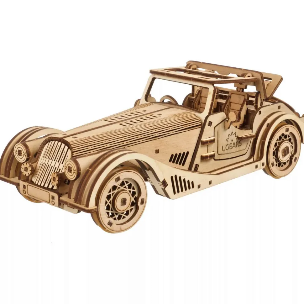 Maquette en bois : Voiture de sport " souris rapide" - Ugears