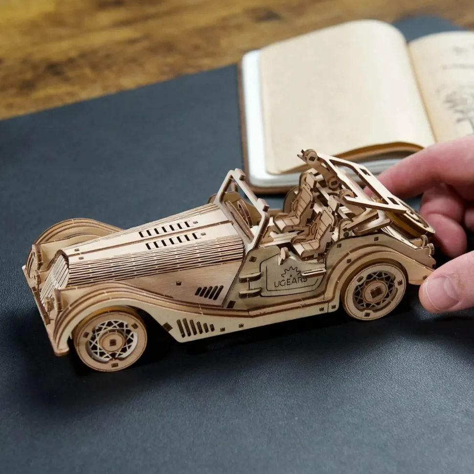 Maquette en bois : Voiture de sport " souris rapide" - Ugears