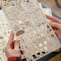 Maquette en bois : Voiture UGR-S à trois roues - Ugears