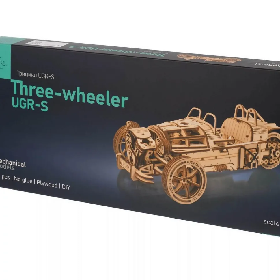 Maquette en bois : Voiture UGR-S à trois roues - Ugears