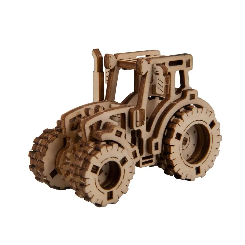 Maquette en bois : work horse 1 : Tractor Fendt 210 - Wooden City