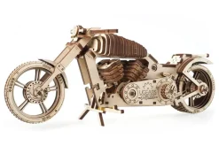 Maquette en bois Moto : Moto VM-02, modèle mécanique - Ugears