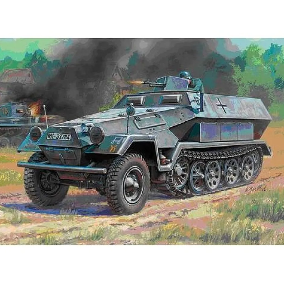 Maquette Half-track : Sd.Kfz.251/1 Ausf.B - Zvezda