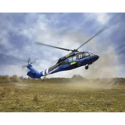 Maquette hélicoptère : black hawk UH-60A - défence ukrainienne - ICM