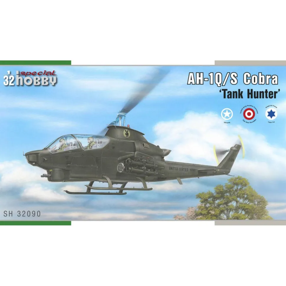 Maquette hélicoptère : AH-1Q/S Cobra Chasseur de chars - Special Hobby