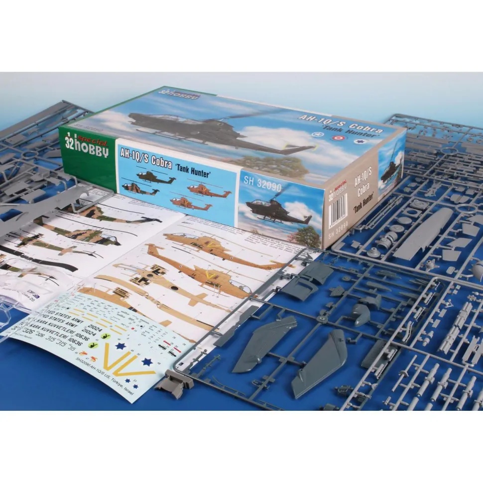 Maquette hélicoptère : AH-1Q/S Cobra Chasseur de chars - Special Hobby
