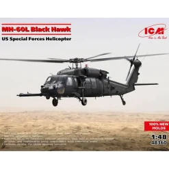 Maquette hélicoptère : black hawk MH-60L spécial forces américaines - ICM