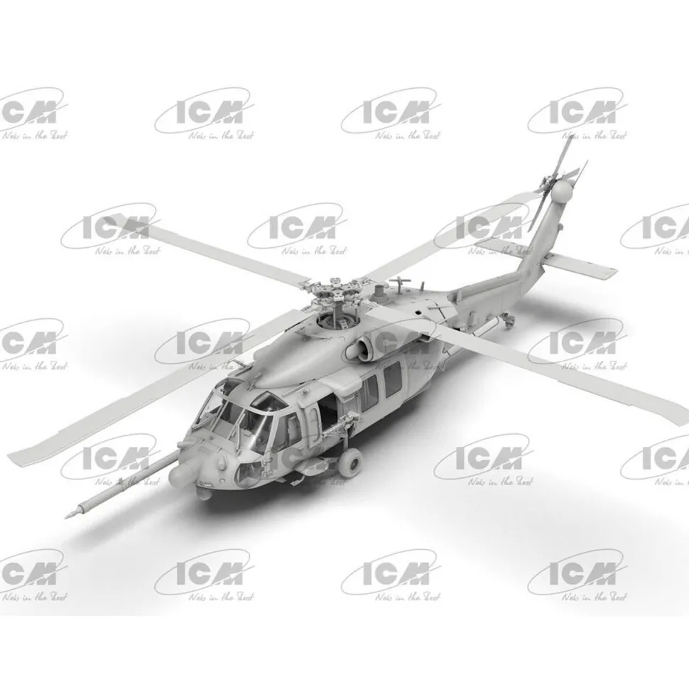 Maquette hélicoptère : black hawk MH-60L spécial forces américaines - ICM