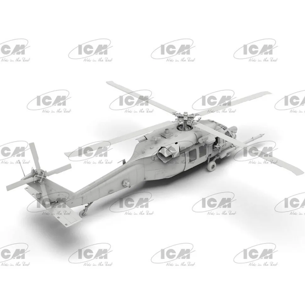 Maquette hélicoptère : black hawk MH-60L spécial forces américaines - ICM