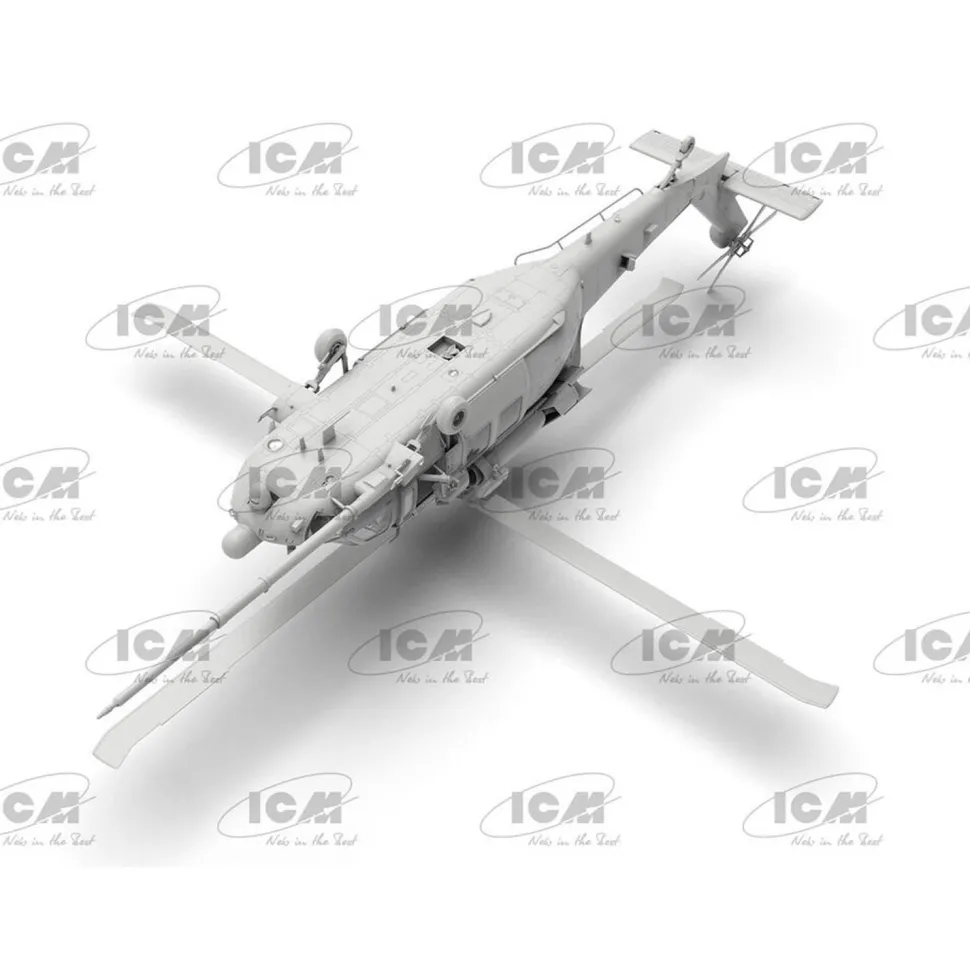 Maquette hélicoptère : black hawk MH-60L spécial forces américaines - ICM