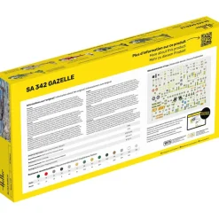 Maquette hélicoptère : S.A. 342 Gazelle - Heller
