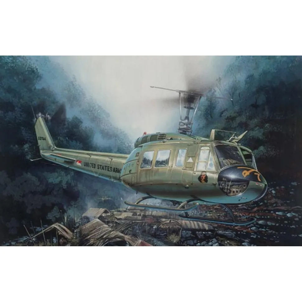 Maquette hélicoptère : UH 1D - Italeri