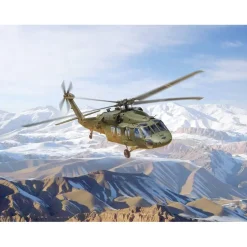 Maquette hélicoptère américain : black hawk UH-60A - ICM