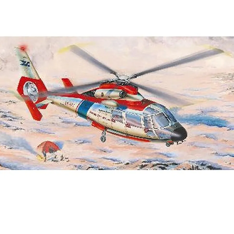 Maquette hélicoptère : Sud aviation SA365N : Dauphin 2 - Trumpeter