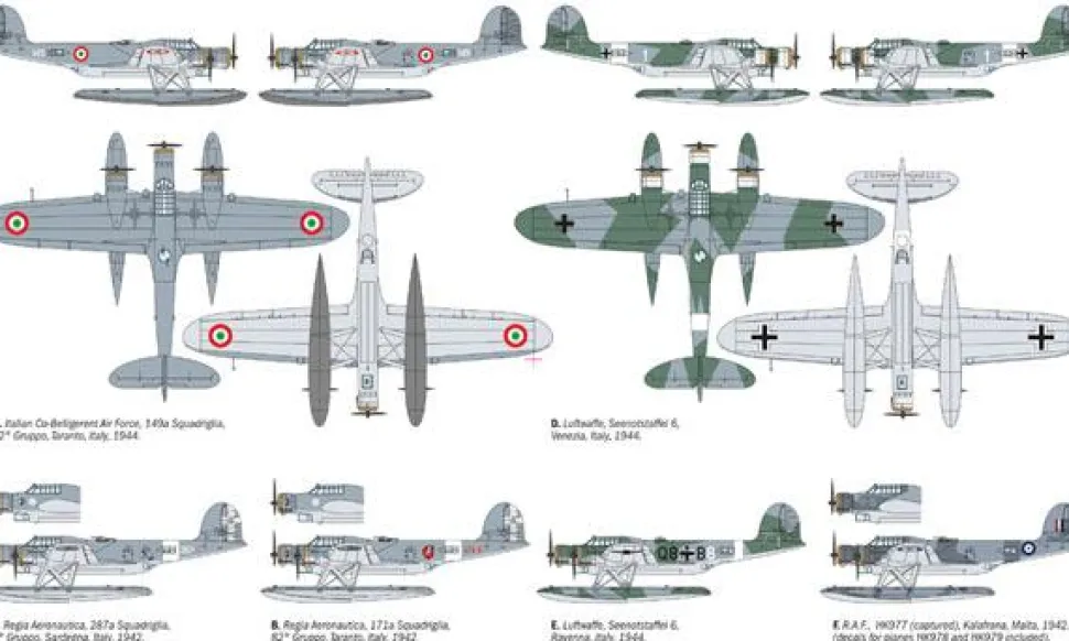 Maquette Hydravion : Cant Z 506 Airone - Italeri