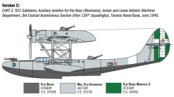 Maquette hydravion : Cant Z.501 Gabbiano - Italeri