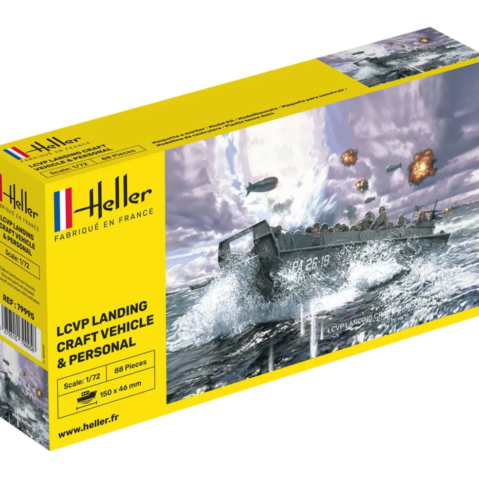 Maquette LCVP : Landing Craft Vehicle & Personal - Heller