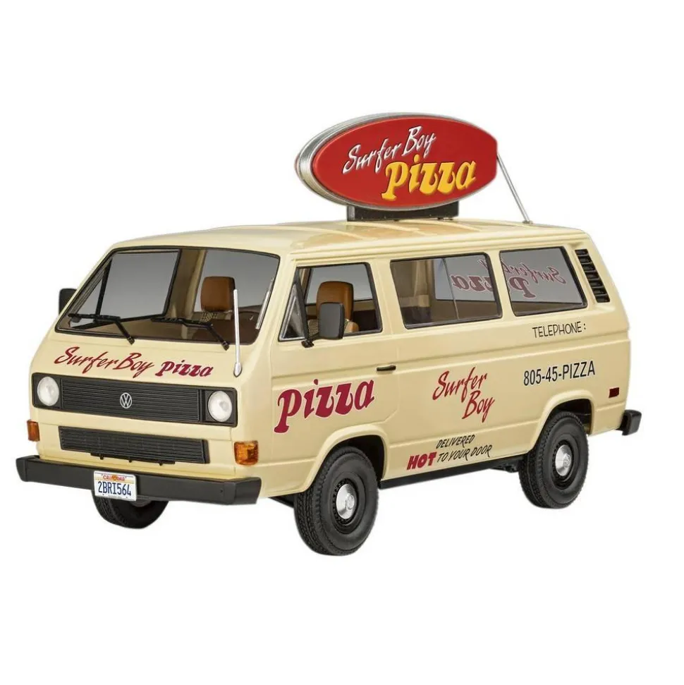 Maquette Model Set : Van Stranger Things - VW T3 Bus Surfer Boy - Revell