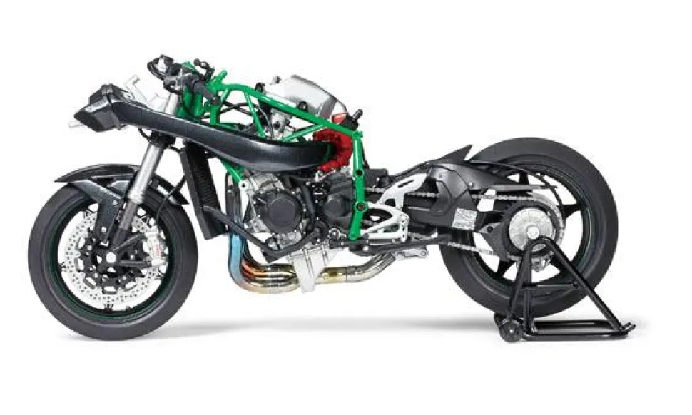 Maquette moto : Kawasaki Ninja H2R - Tamiya
