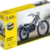 Maquette moto : Starter Kit : Ty 125 Bike - Heller