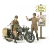 Maquette Moto militaire britannique BSA M20 avec figurines - Tamiya