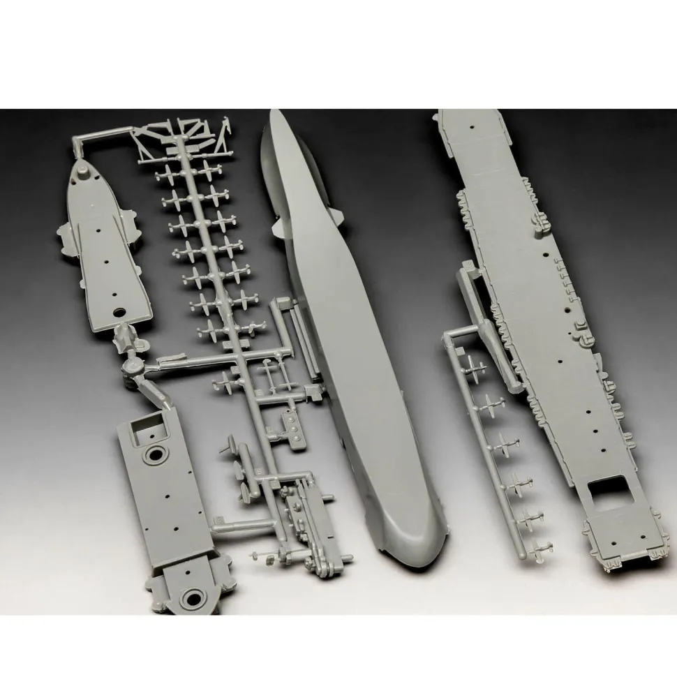 Maquette Porte-avions : Model Set : Uss Enterprise CV-6 - Revell