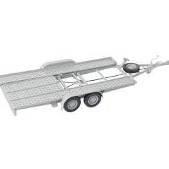 Maquette remorque : transport de véhicule - Heller